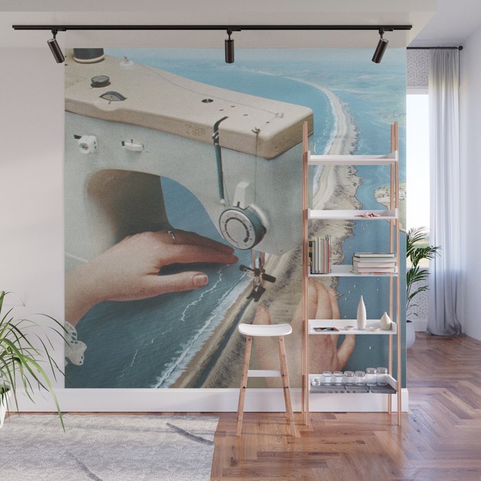 Seamstress Causeway - Sewing Machine Wall Mural Gallery Image 1