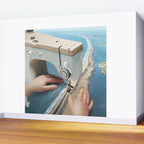 Seamstress Causeway - Sewing Machine Wall Mural Gallery Image 2