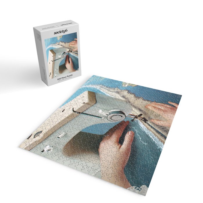 Seamstress Causeway - Sewing Machine Jigsaw Puzzle Gallery Image 2