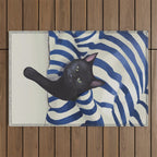 Out of Line Outdoor Rug Gallery Image 1