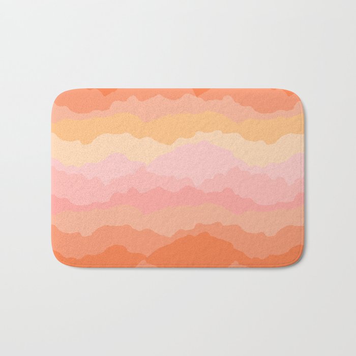 Summer Beach Sunset Sunrise Bath Mat Gallery Image 1