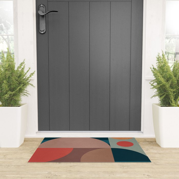 Geometric Abstraction 190 Welcome Mat Gallery Image 3