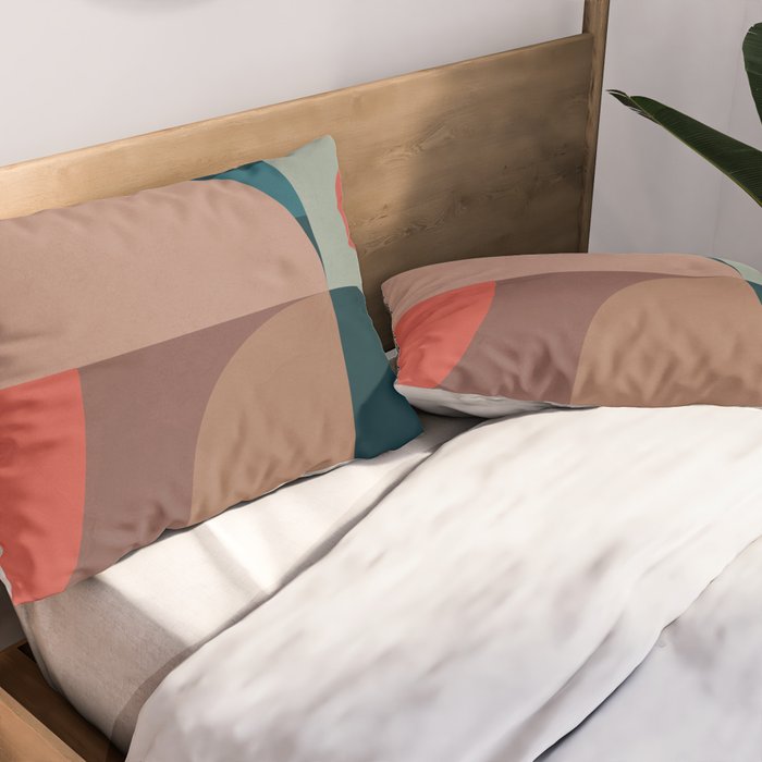 Geometric Abstraction 190 Pillow Sham Gallery Image 2