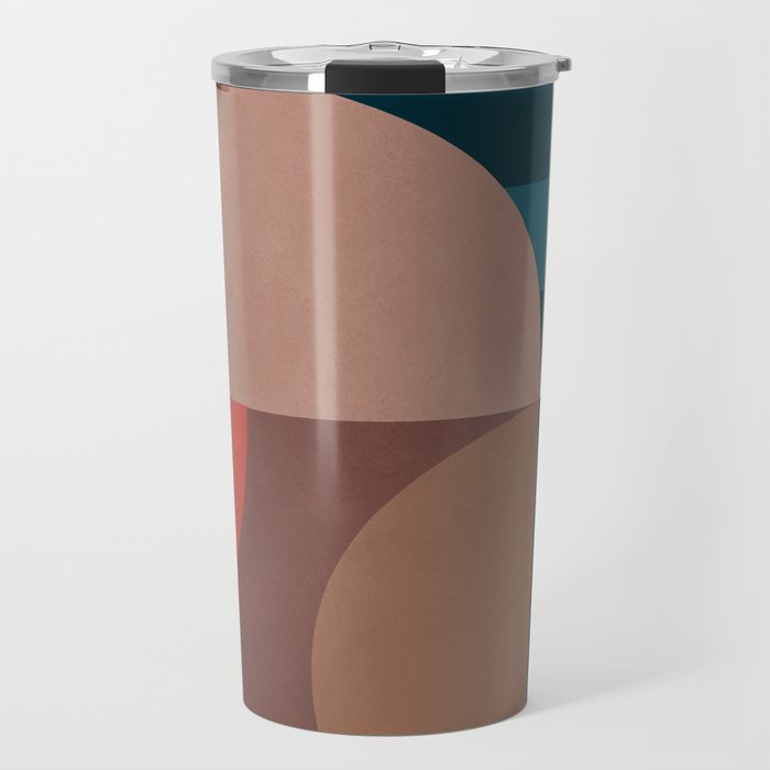 Geometric Abstraction 190 Travel Mug Gallery Image 1