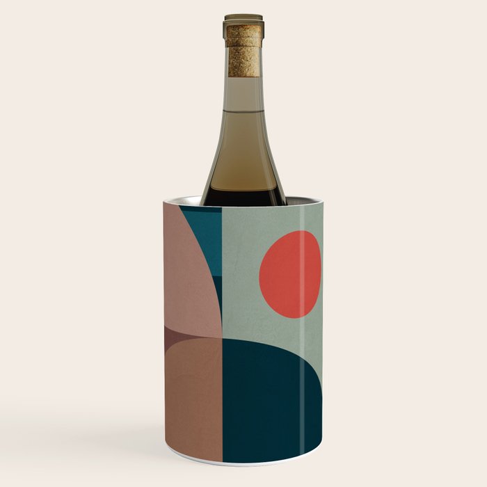 Geometric Abstraction 190 Wine Chiller Gallery Image 3