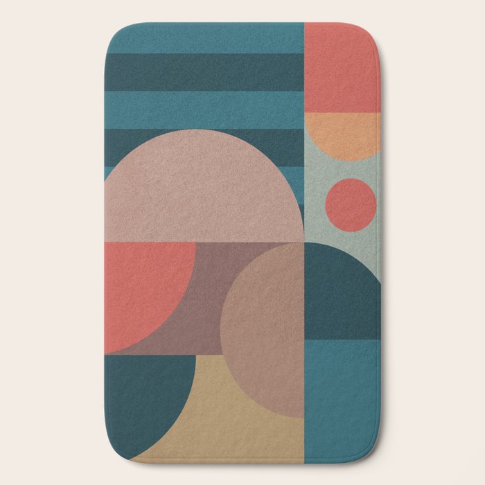 Geometric Abstraction 190 Bath Mat Gallery Image 2