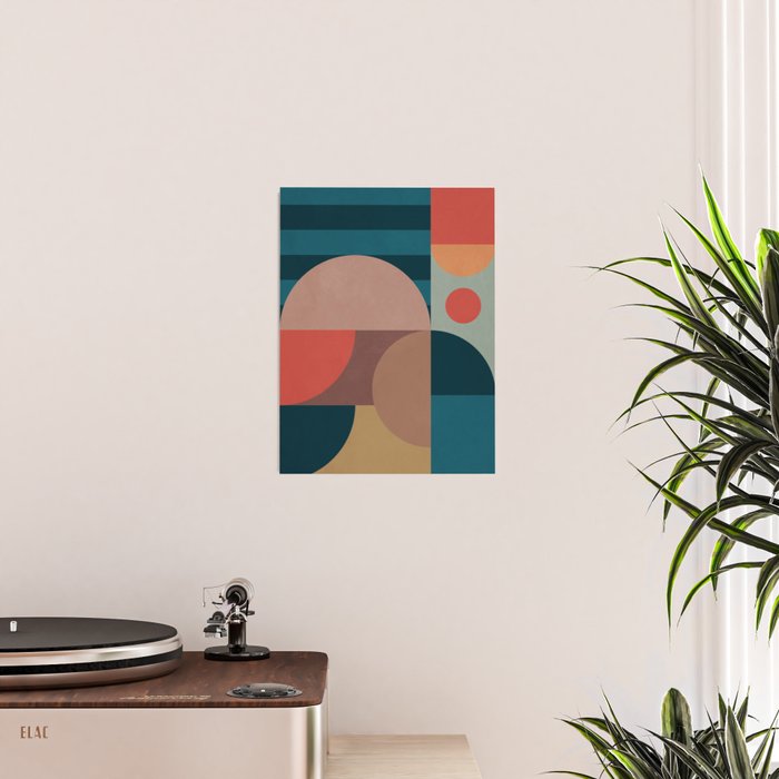 Geometric Abstraction 190 Poster Gallery Image 2
