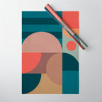 Geometric Abstraction 190 Wrapping Paper Gallery Image 1