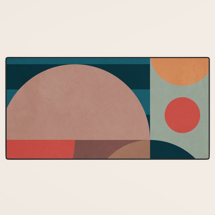 Geometric Abstraction 190 Desk Mat Gallery Image 3
