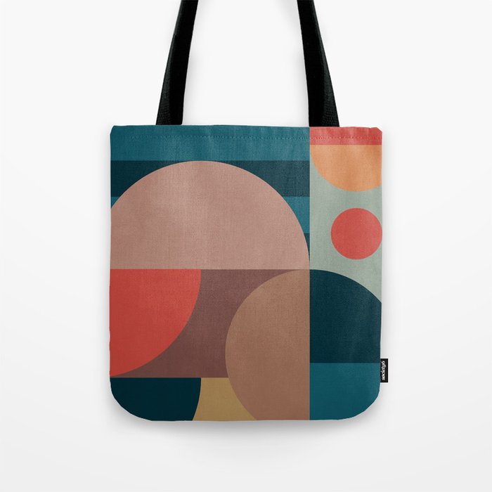 Geometric Abstraction 190 Tote Bag Gallery Image 1