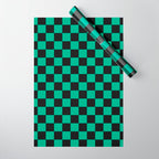 Tanjiro Pattern Wrapping Paper Gallery Image 1