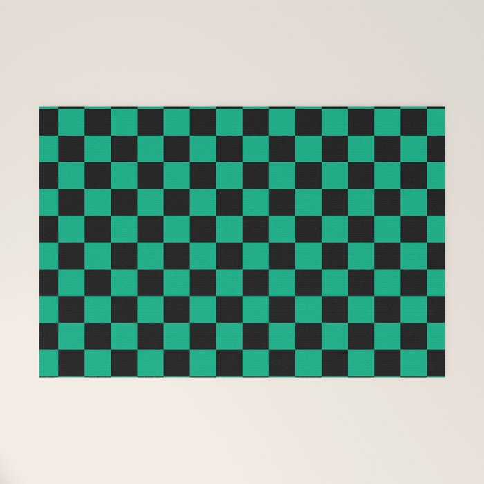 Tanjiro Pattern Welcome Mat Gallery Image 1