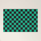 Tanjiro Pattern Welcome Mat Gallery Image 1