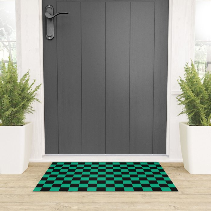 Tanjiro Pattern Welcome Mat Gallery Image 3