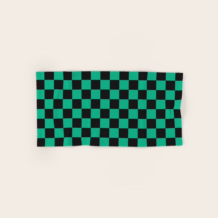 Tanjiro Pattern Bath Towel Gallery Image 1