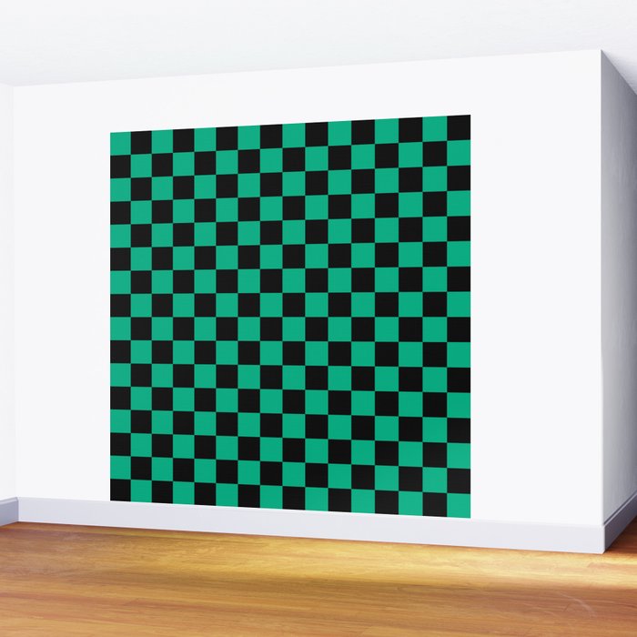 Tanjiro Pattern Wall Mural Gallery Image 2