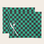 Tanjiro Pattern Placemat Gallery Image 1