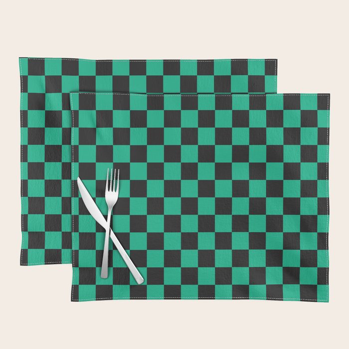 Tanjiro Pattern Placemat Gallery Image 1