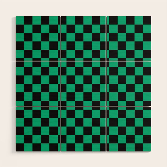 Tanjiro Pattern Wood Wall Art Gallery Image 1