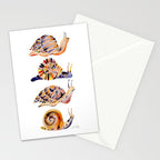 Snail Collection Stationery Card Gallery Image 2