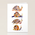 Snail Collection Stationery Card Gallery Image 2