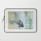 Vintage Florida Manatee Laptop Sleeve Gallery Image 1