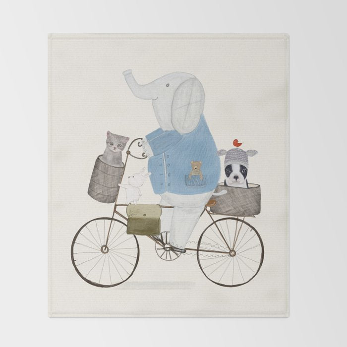 little pets Throw Blanket Gallery Image 2