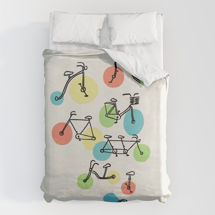 Riding Bubbles Duvet Cover Gallery Image 1