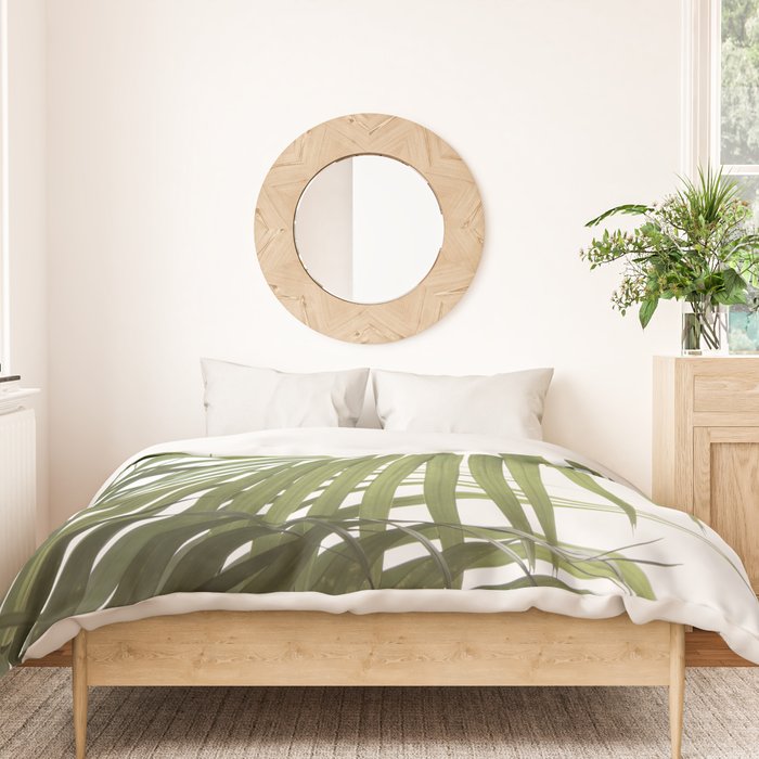 Palm Leaves Photo 01 Duvet Cover Gallery Image 3