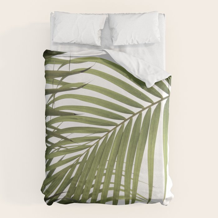 Palm Leaves Photo 01 Duvet Cover Gallery Image 1