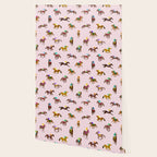 Off to the Horse Races (Pink) Wallpaper Gallery Image 2