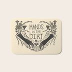 Hands in the Dirt Bath Mat Gallery Image 1
