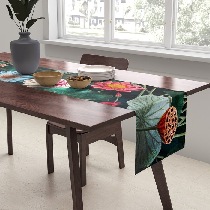 Water Lily - Night Table Runner Gallery Image 2