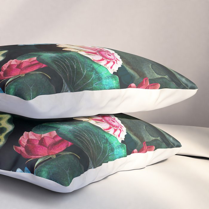 Water Lily - Night Pillow Sham Gallery Image 3