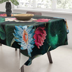 Water Lily - Night Tablecloth Gallery Image 3