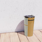 Irregular Stripes 2 neutral Travel Mug Gallery Image 4