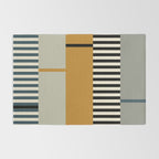 Irregular Stripes 2 neutral Rug Gallery Image 2