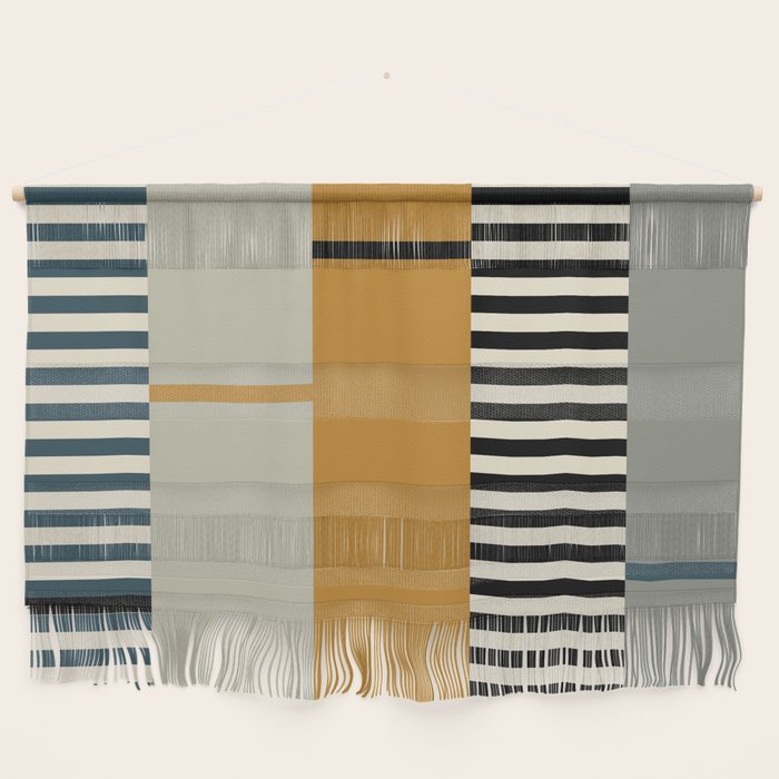 Irregular Stripes 2 neutral Wall Hanging Gallery Image 1