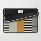 Irregular Stripes 2 neutral Laptop Sleeve Gallery Image 2