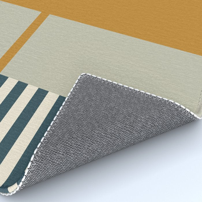 Irregular Stripes 2 neutral Rug Gallery Image 4