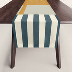 Irregular Stripes 2 neutral Table Runner Gallery Image 1