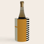 Irregular Stripes 2 neutral Wine Chiller Gallery Image 1
