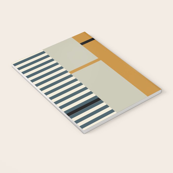 Irregular Stripes 2 neutral Notebook Gallery Image 3