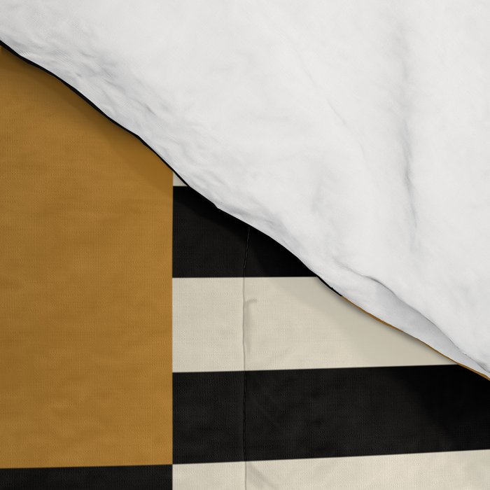 Irregular Stripes 2 neutral Comforter Gallery Image 4