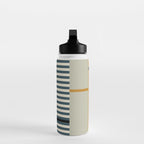 Irregular Stripes 2 neutral Water Bottle Gallery Image 3