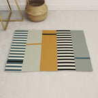 Irregular Stripes 2 neutral Rug Gallery Image 1