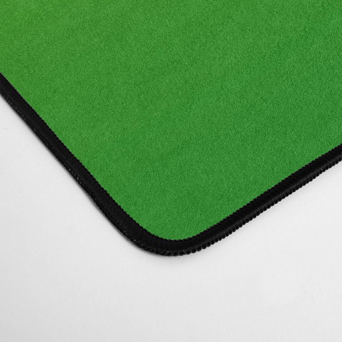Bright Chartreuse Green Ombre Desk Mat Gallery Image 4