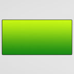 Bright Chartreuse Green Ombre Desk Mat Gallery Image 3