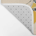 Moth 2 Bath Mat Gallery Image 2