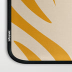 Maldives Minimalist Botanical Abstract in Honey Mustard  Laptop Sleeve Gallery Image 3